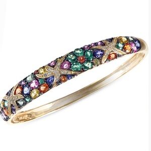 EFFY Starfish Multicolor Sapphire (7-5/8 ct. t.w.) and Diamond (1/4 ct. t.w.)